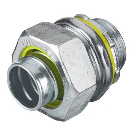 Kellems Wire Management, Liquidtight System, Straight Male Liquid Tight Connector, 1/2"", Steel, Non-Insulated -  HUBBELL WIRING DEVICE-KELLEMS, H050